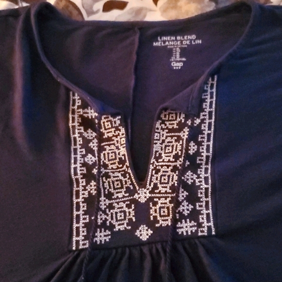 GAP Tops - GAP Navy Blue Casual Top